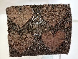 Indonesien: Sehr alter Batik Kupferstempel