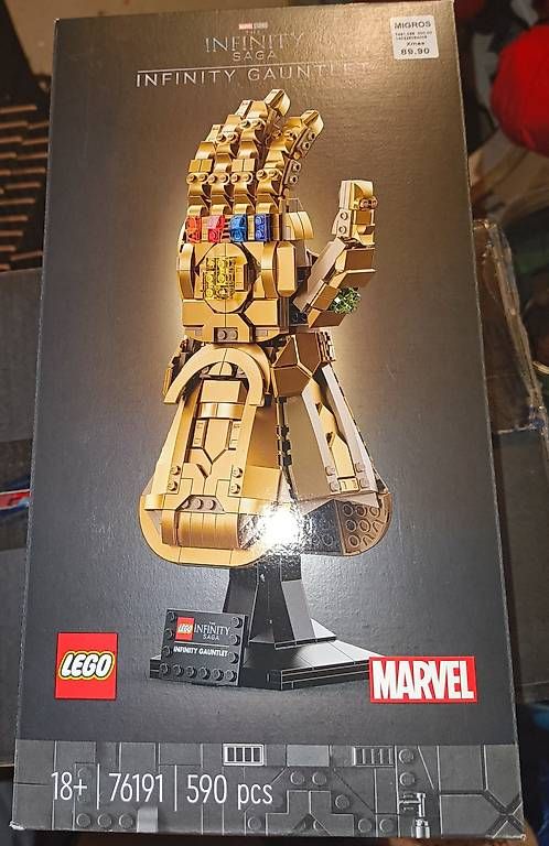 Spielzeuge: LEGO-Set Marvel Infinity Handschuh 76191 – Gebraucht aus Altishofen von Q-Cruiser