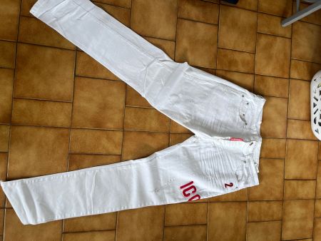 Pantalon blanc Icon Taille 36 pose 46cm doryan