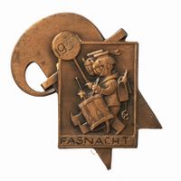 Pin Basler Fasnachtsplakette 1937