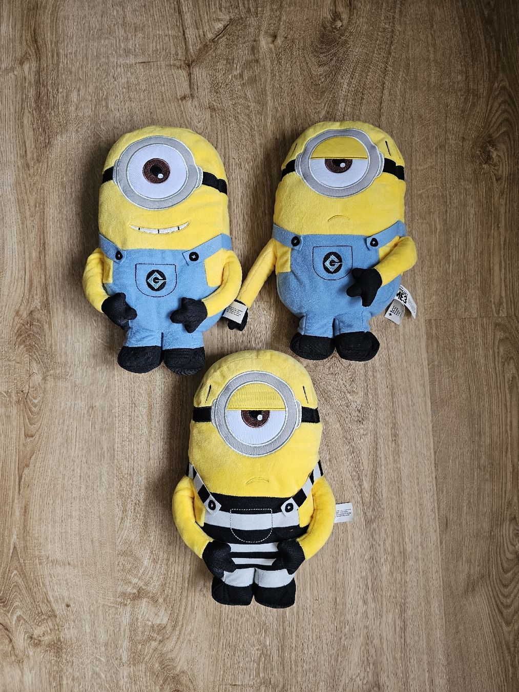 Figuren: 3 süsse Minions Plüschtiere – Gebraucht aus Mels von WendySchumacher