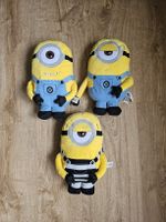 3 süsse Minions Plüschtiere
