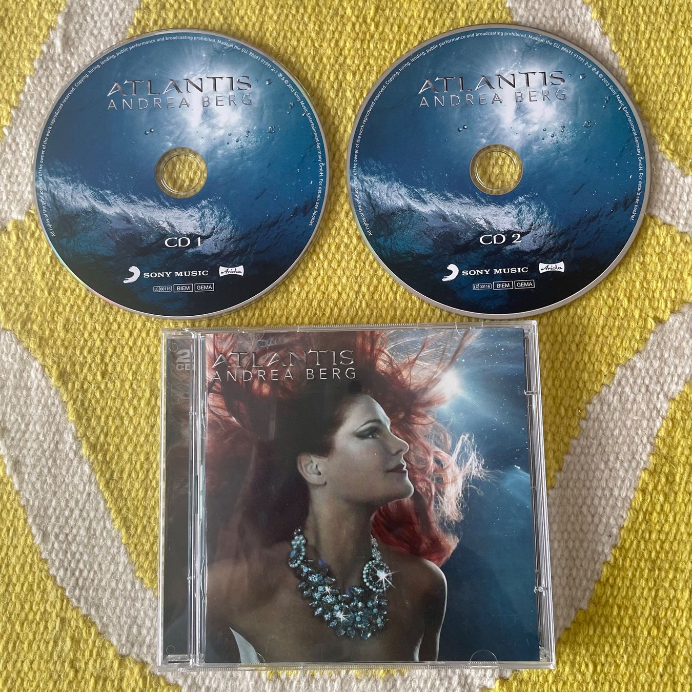 CD: ANDREA BERG-2CD ATLANTIS – Usato da Rorschacherberg venduto da CD-Roli