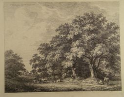 AUF WILDENSTEIN, KUPFERRADIERUNG 1808