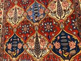 Traumhafter feine Perfekte Perser Bachtiar Teppich 105x176cm