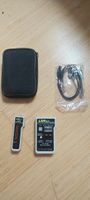 LAN-Tester Set, Kabeltester mit Zubehör im Etui, Neuwertig