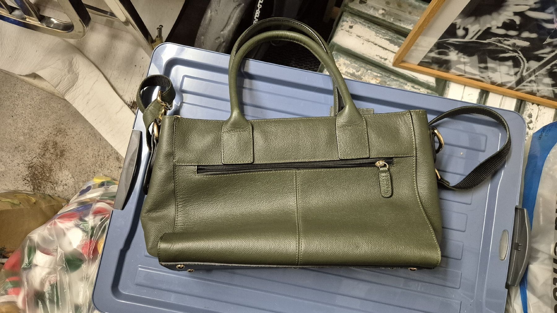 Picard Borse da donna: Picard Handtasche Leder Grün – Usato da Watt venduto da sarahZH1995 6