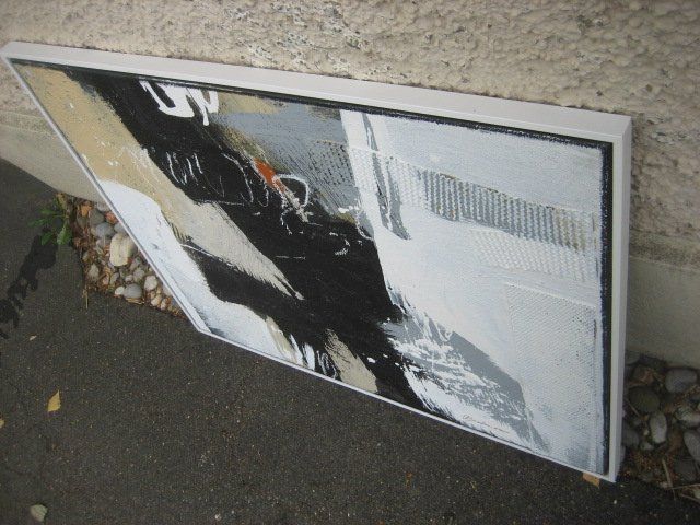 Gemälde: Abstraktes Wandbild – Gebraucht aus Winterthur von pf02 3