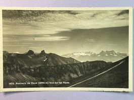 Rochers de Naye -  Vue sur les Alpes