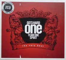 Gotthard ONE TEAM ONE SPIRIT  Best  Marc Lynn Steve Lee  2CD