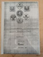 Livre rare: Biertellerverzeichnis Cardinal, édition 1992