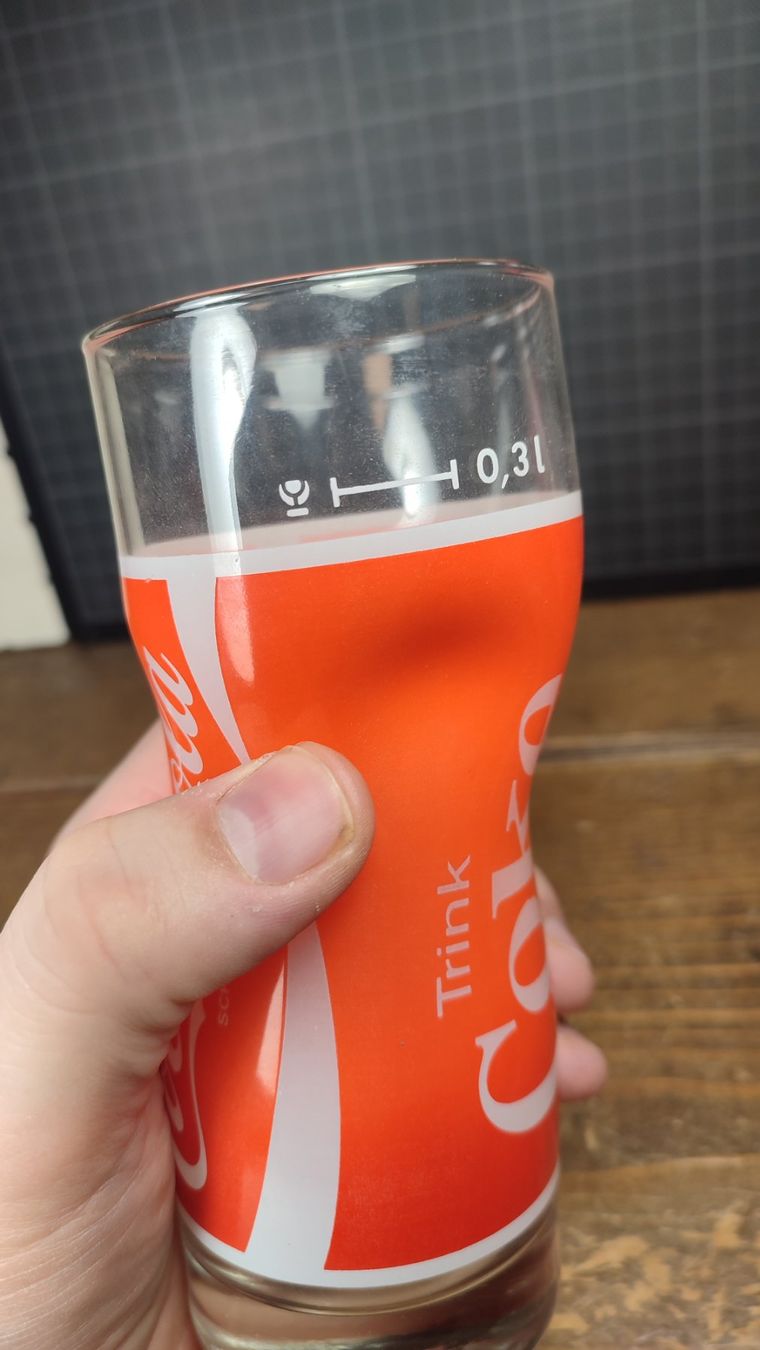 Bicchieri: Wunderschönes altes COCA-COLA Glas – Usato da Gelterkinden venduto da MYSTOREFORYOU4460 5