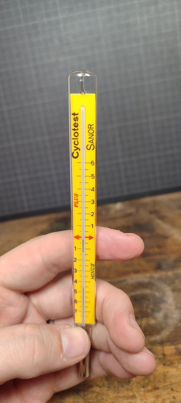 Altro per la casa: Wunderschöner alter Zykluskontrollthermometer – Usato da Gelterkinden venduto da MYSTOREFORYOU4460 1