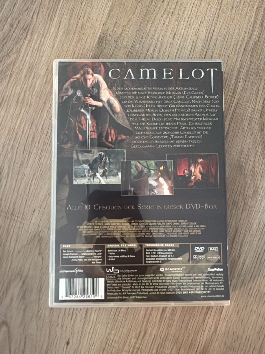 Alle DVDs: Camelot Komplette Serie DVD – Gebraucht aus Hagendorn von masterchieff 1