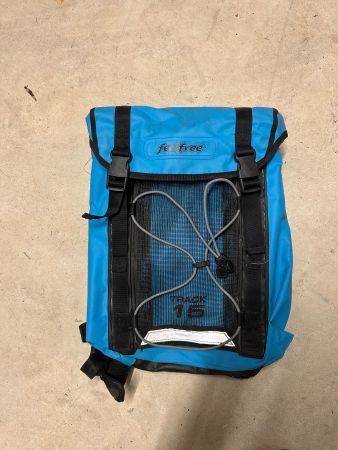 Feel Free wasserdichter Rucksack 15 l blau ideal zum Tauchen