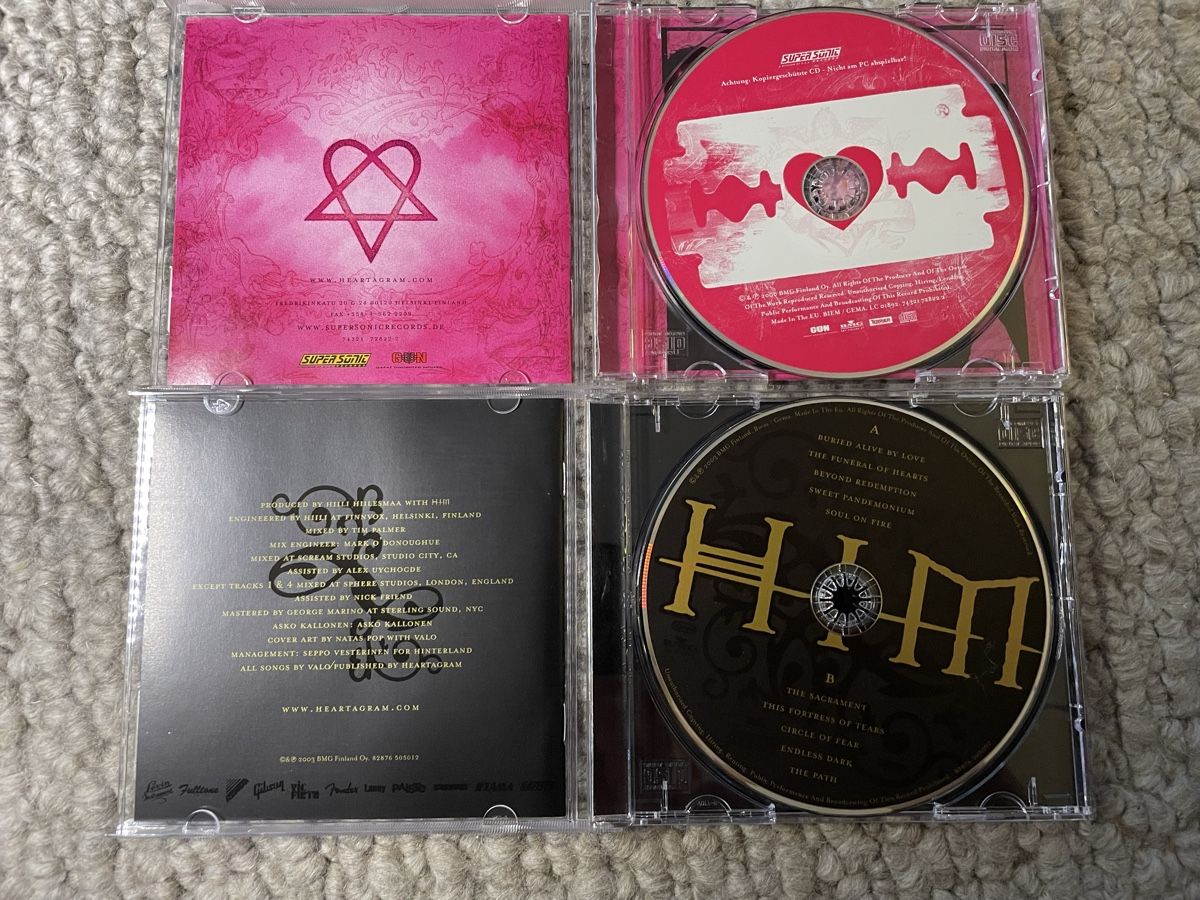 CDs: 2x HIM – Neu (gemäss Beschreibung) aus Reinach AG von trigger7811 1