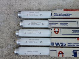1 Neonröhre Leuchtstoffröhre OSRAM L 10W/25 UNIVERSAL WHITE
