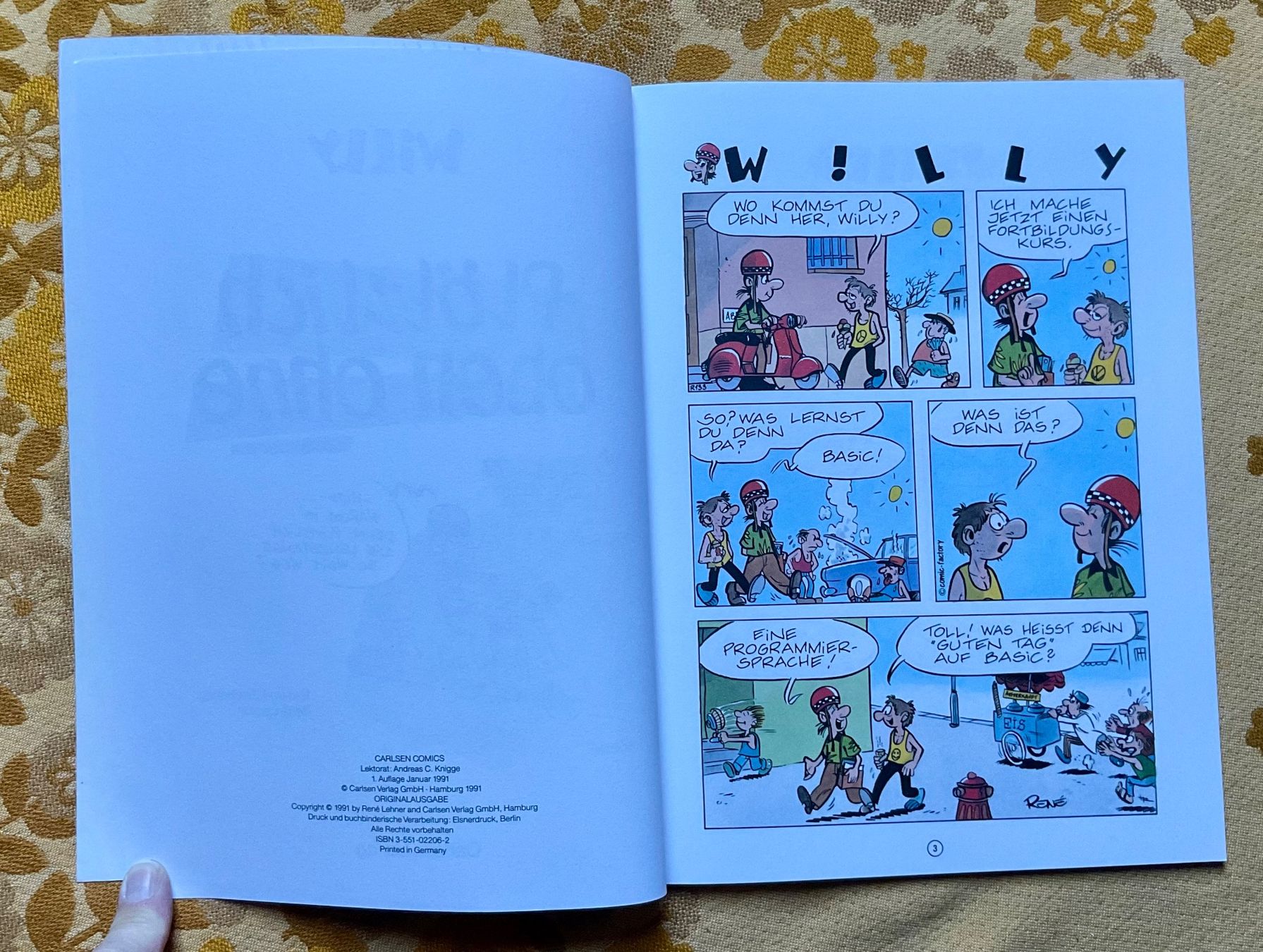 Comics: Willy Band Nr 2 von 1991 – Gebraucht aus Endingen von nathan05 3