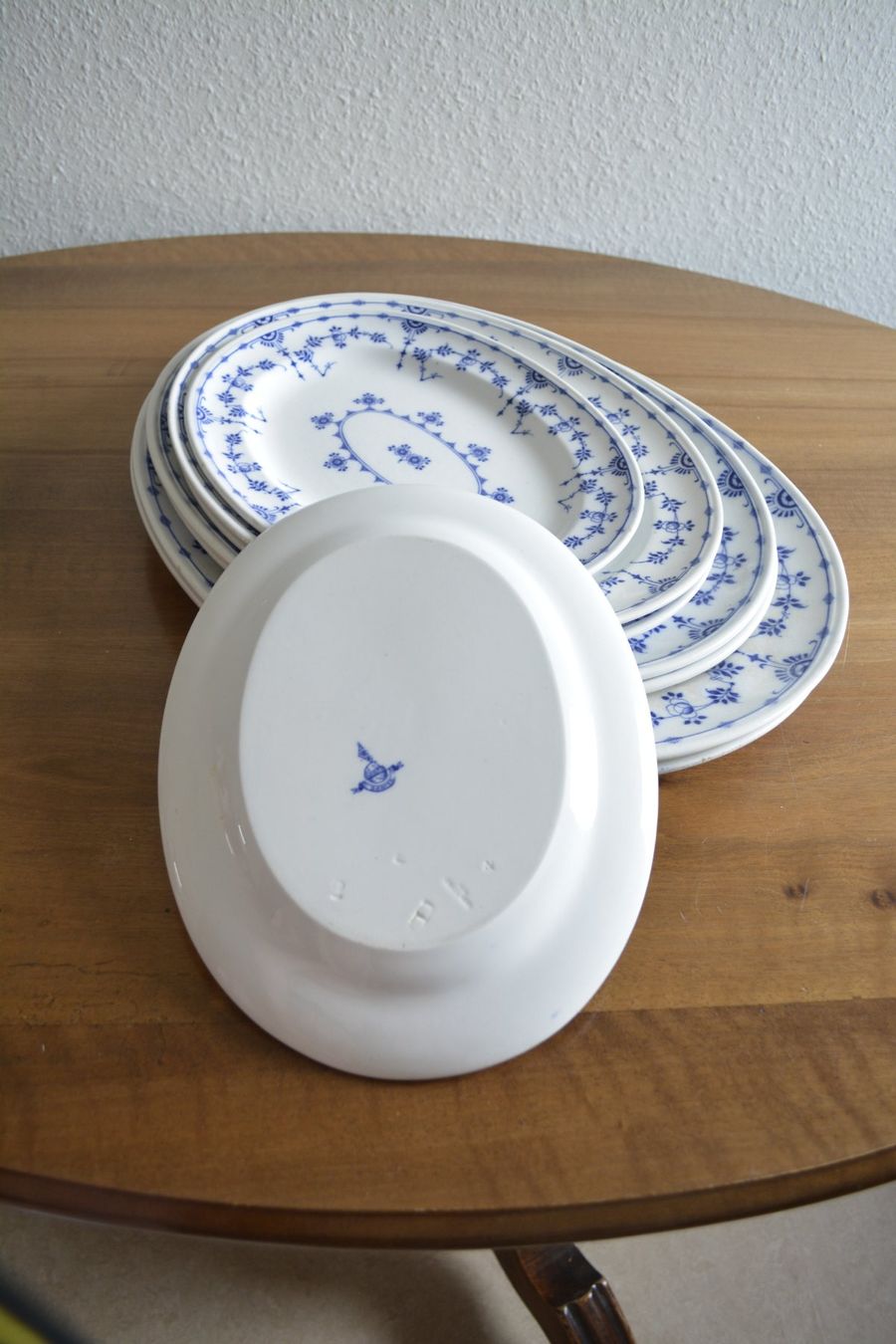 Servierplatten: Servierplatten Minton "Danish" 8-teilig – Gebraucht aus Brunnen von Kloster_Ingenbohl 1