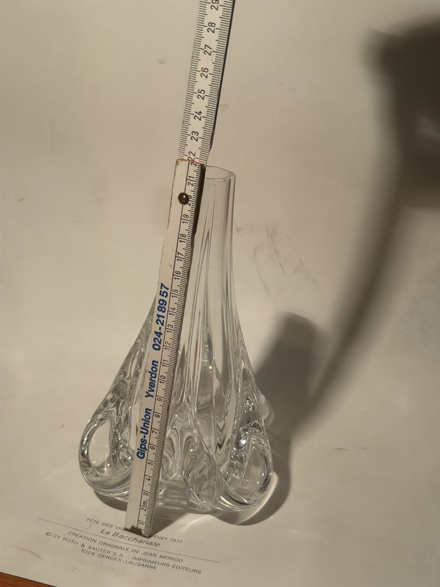 Vasi & Recipienti: Elegant Crystal art glass Vase – Usato da Lausanne venduto da vas_mbk2 4