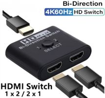 HDMI Switch / Umschalter bi-direktional 4K / HDMI 1.4