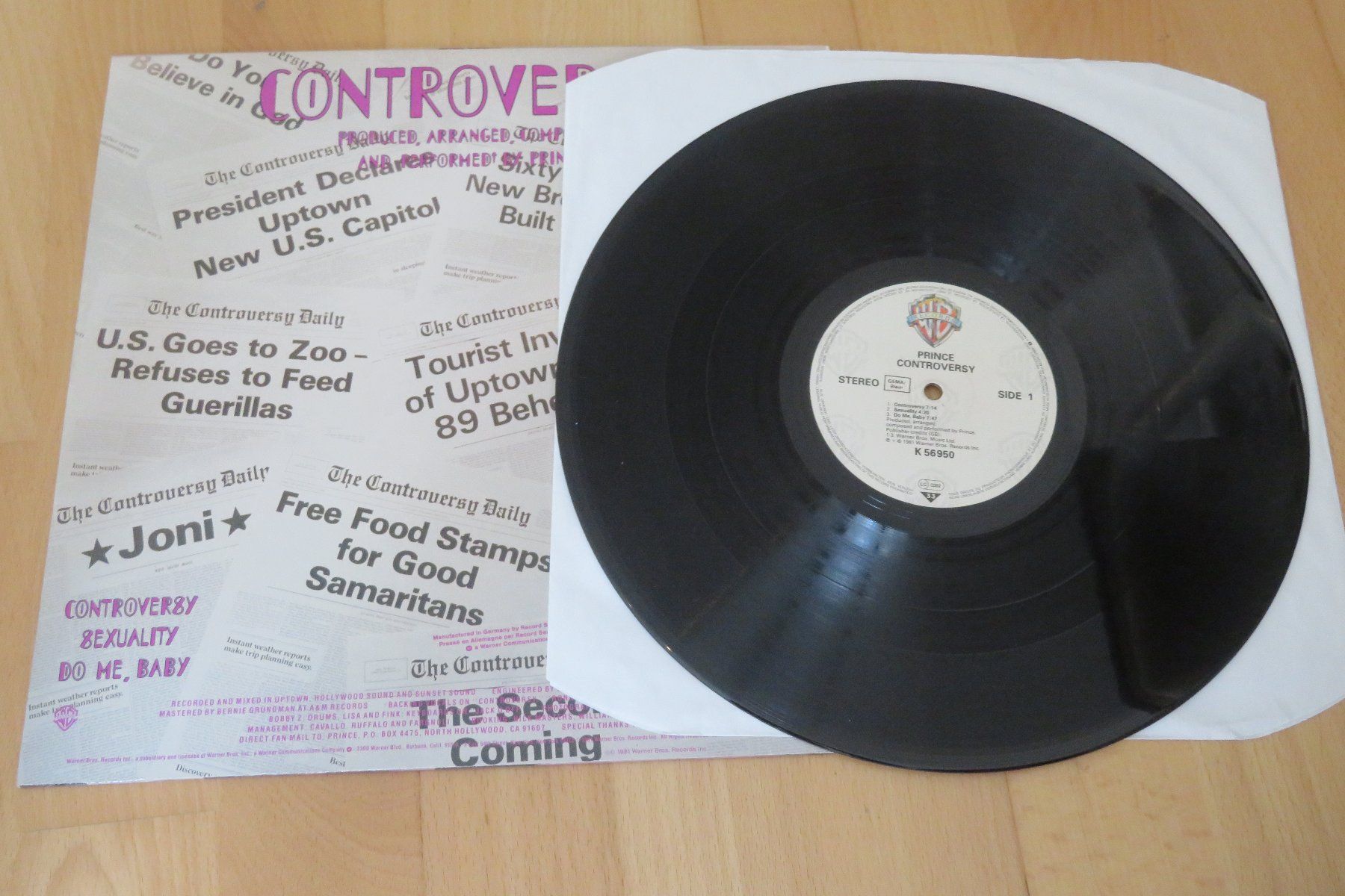 Dischi in vinile: Prince – Controversy – Usato da Thun venduto da Karibu70 2