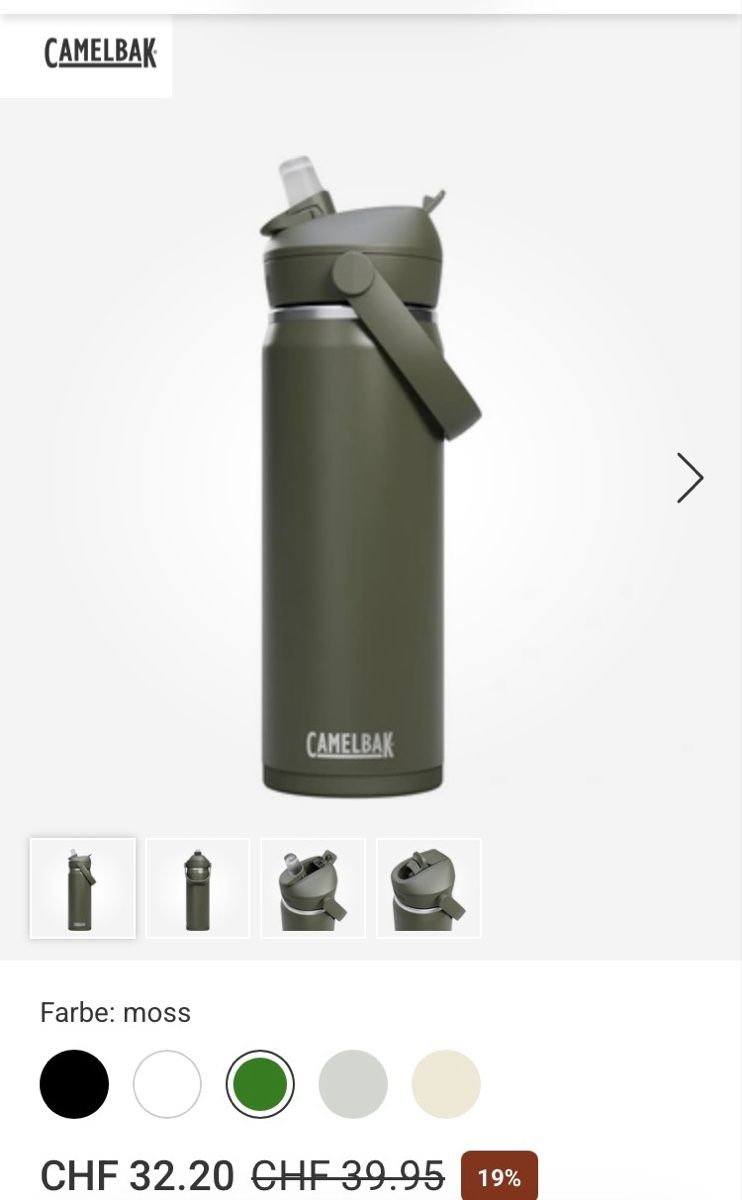 Camelbak Gourdes & Thermos: Camelbak Isolierflasche neu – Neuf avec emballage d'origine à Bremgarten AG par merlindimi 3