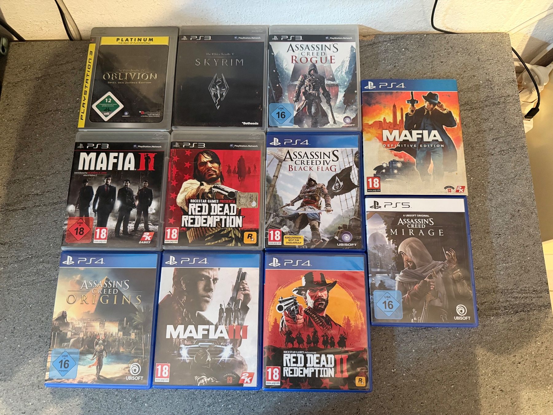 Giochi: 11 PlayStation games PS3-PS4-PS5 – Usato da Giubiasco venduto da th1_g22b
