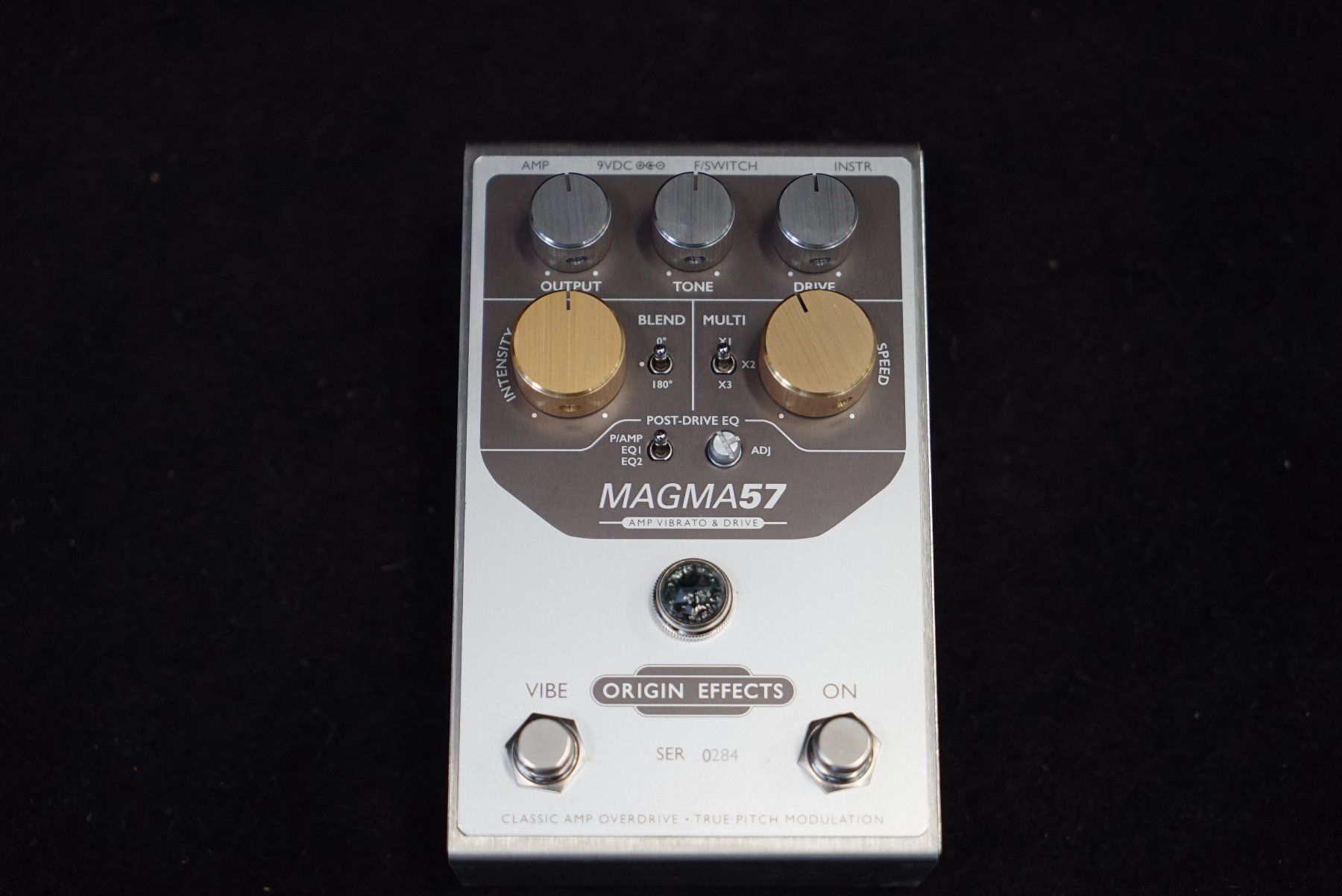 Strumenti musicali: Origin Effects Magma 57 Vibrato & Drive – Usato da Ortschwaben venduto da Musictrade 2