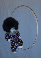 Clown im Holzring