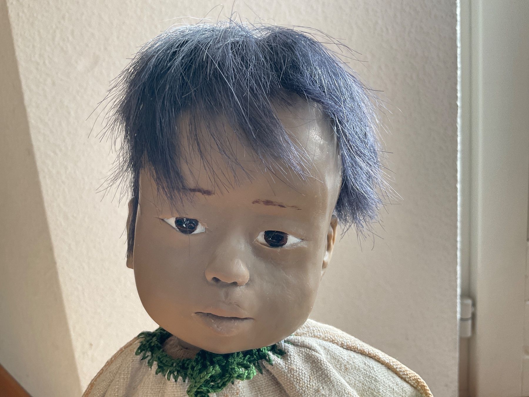 Bambole: Schwarze Künstlerpuppe Modelliertes Einzelstück – Nuovo (secondo la descrizione) da Meilen venduto da DodoSchubi 1