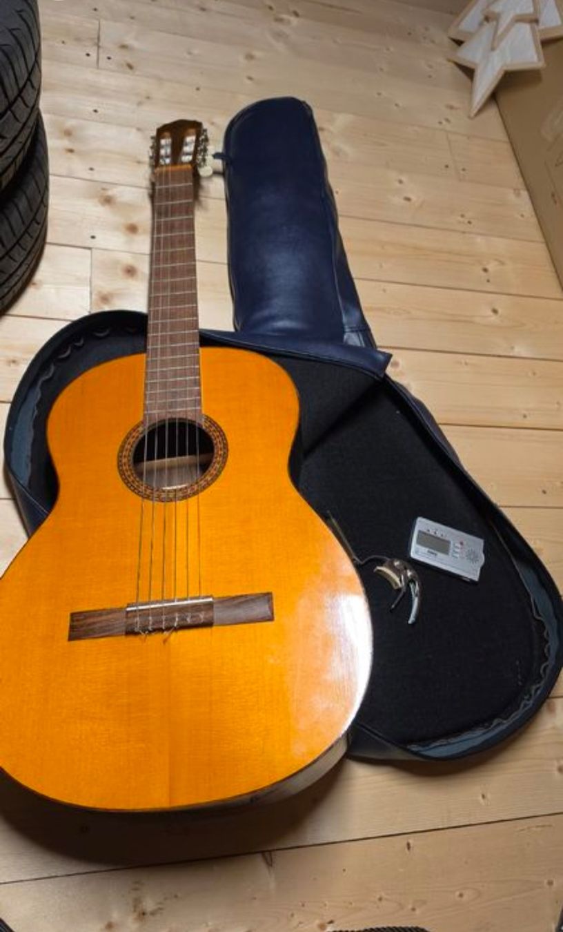 Musikinstrumente: Gitarre Manfred Pletz 1976  – Gebraucht aus Hausen am Albis von M.Kurz 1