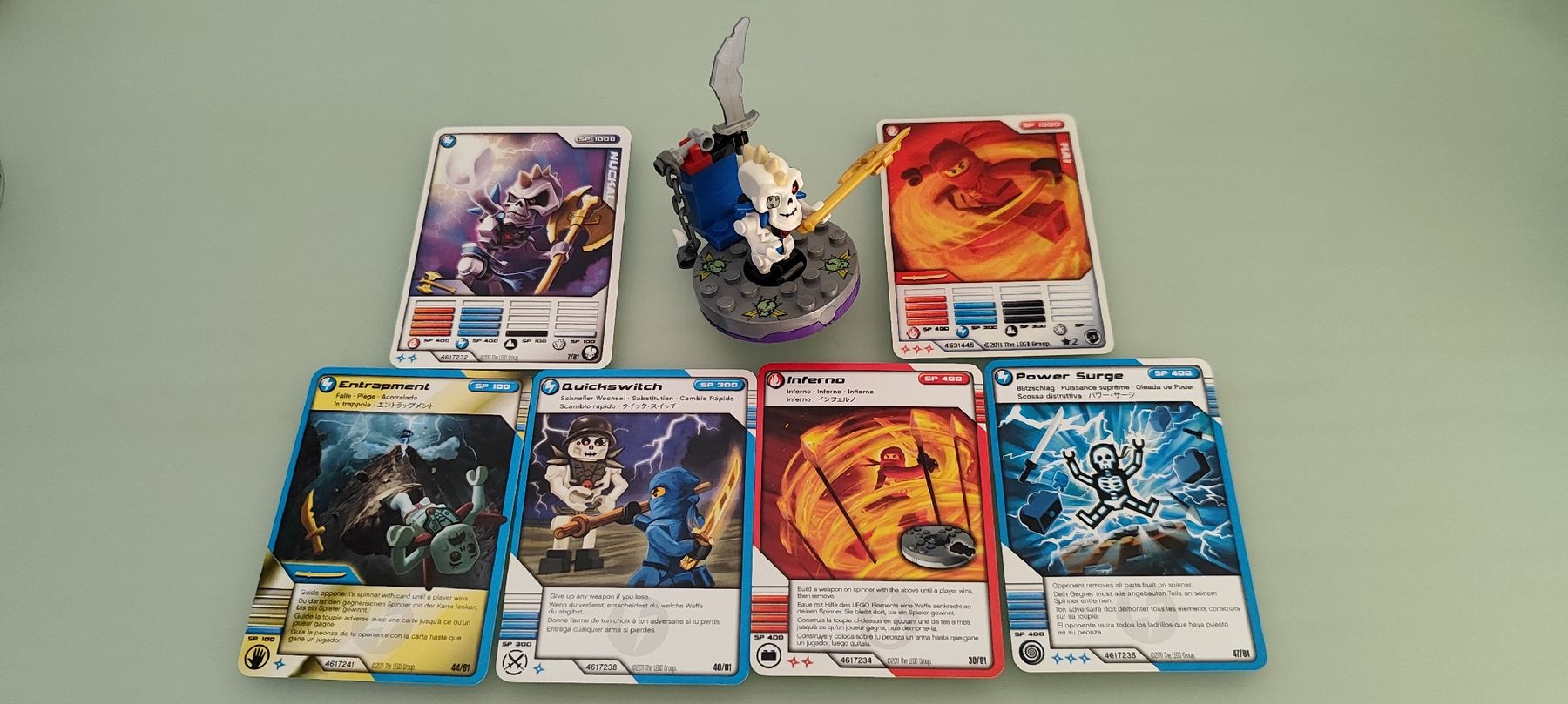 Lego Giocattoli: Lego Ninjago 2259 + 3 gratis Spinners – Usato da Ottenbach venduto da Pacaz 5