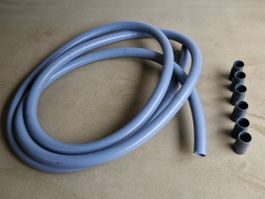 PVC Schlauch Klebeschlauch 63 mm für Pool, Teich