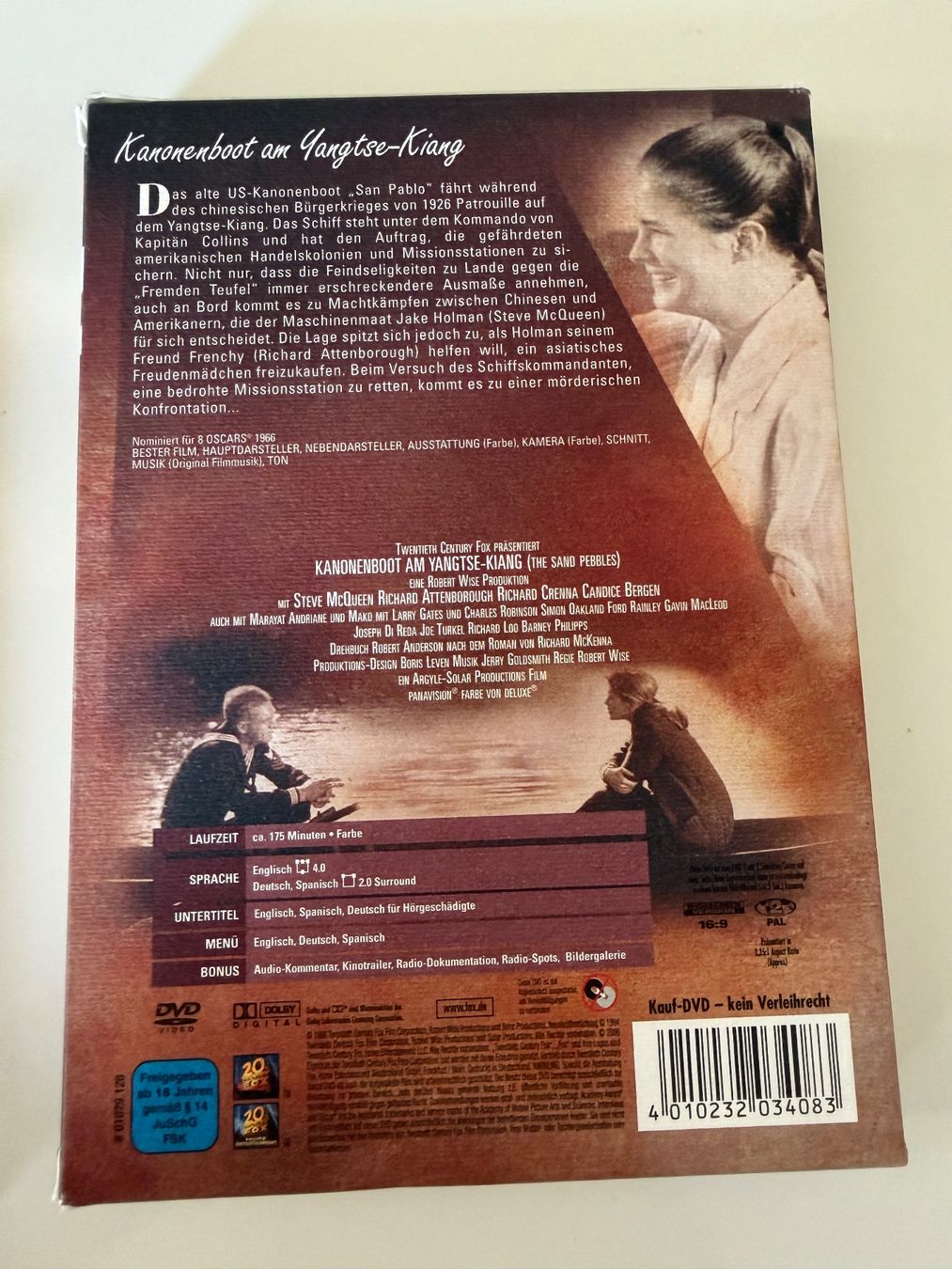 Tutti i DVDs: Kanonenboot am Yangtse-Kiang DVD Schuber Edition – Usato da Altstätten SG venduto da sheamus 2