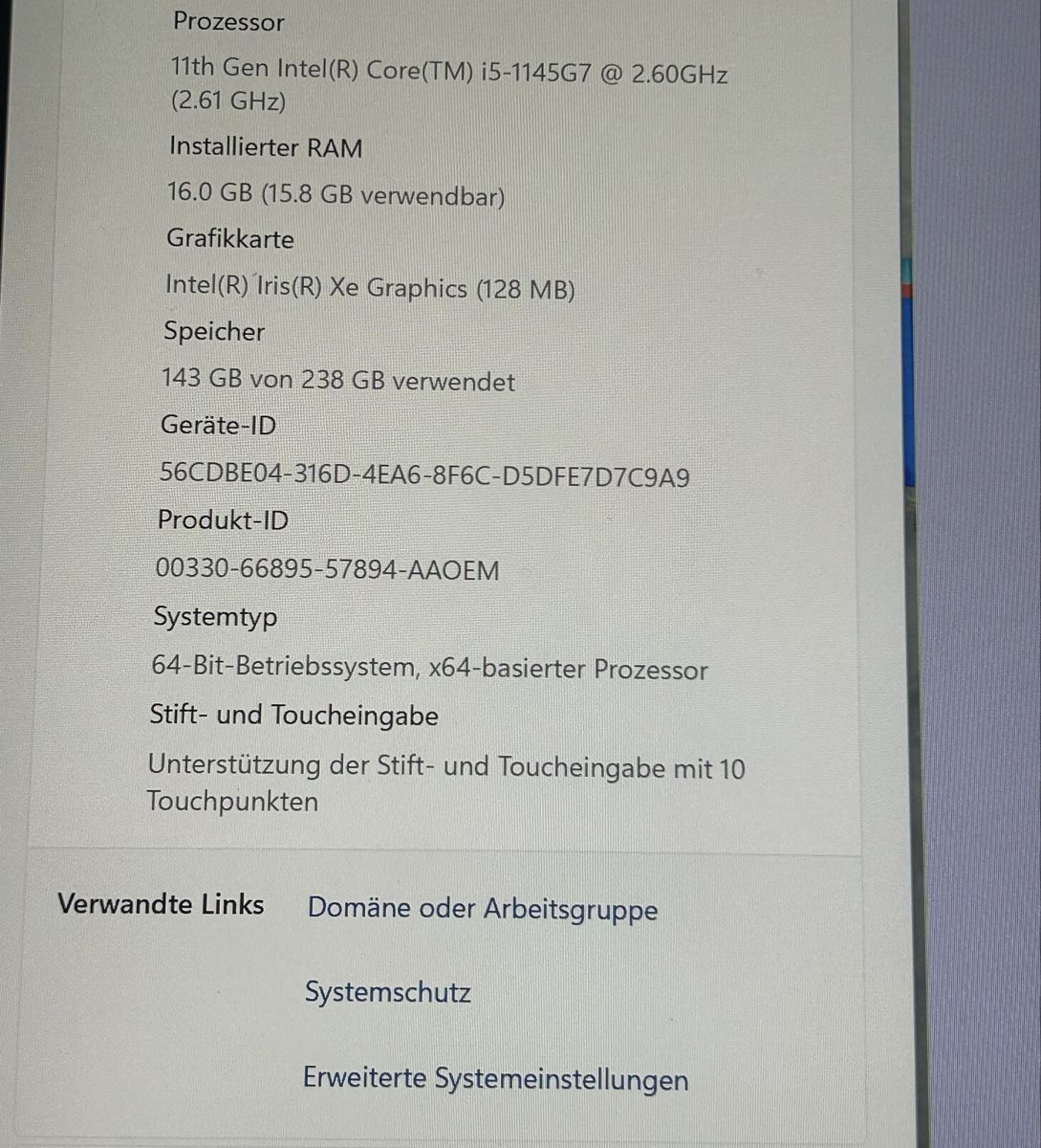 Microsoft Notebook: Microsoft Surface 11 Pro, Funktionstüchtig, Defekter Display – Difettoso da Wettswil venduto da ene_8wkc 6