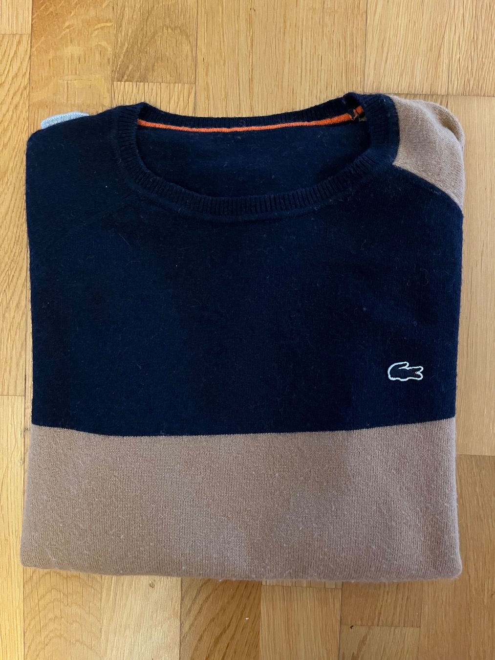 Lacoste Maglioni & Felpe: Lacoste Pullover Sweater Shirt Grösse M Braun Dunkelblau – Usato da Winterthur venduto da har_vb7b 3