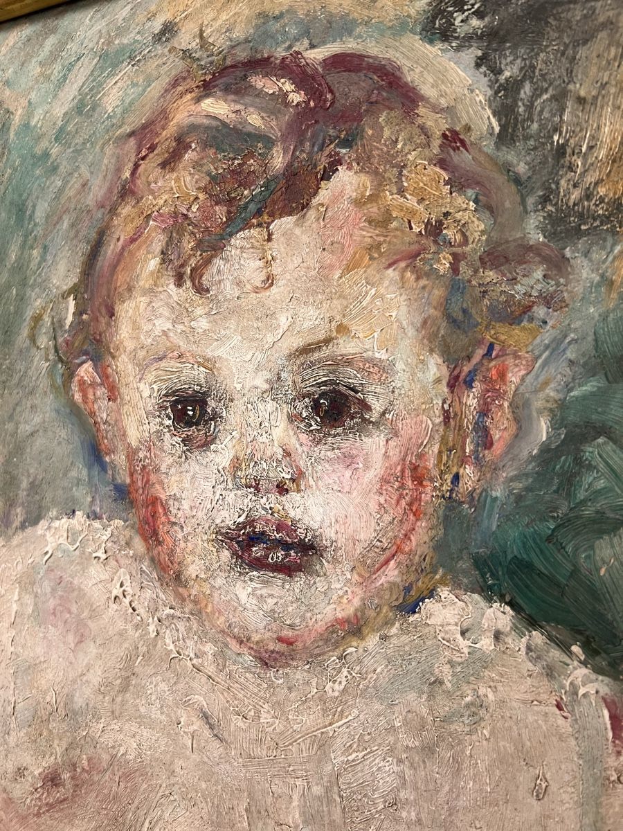 Dipinti: Alte Gemälde Eines Baby Sign – Usato da Hombrechtikon venduto da alfa54 5