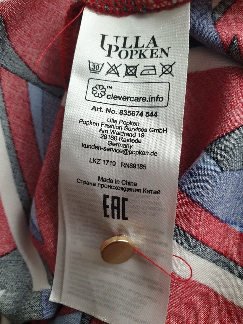 Ulla Popken Tuniken: ULLA POPKEN - Bluse/Tunika - Gr. 46/48 - Viksose – Neu (gemäss Beschreibung) aus Kleindöttingen von Lara_ilona 8