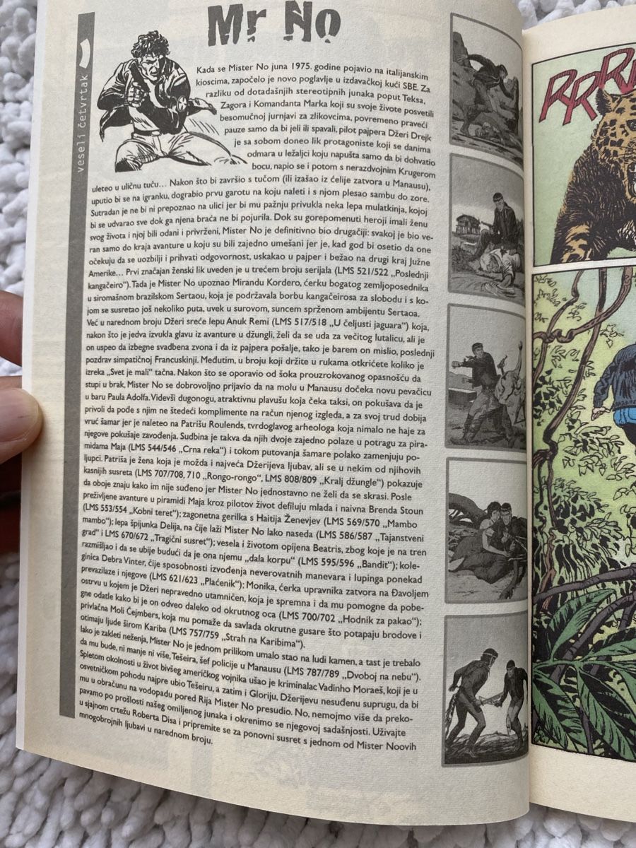 Fumetti: Mister No broj 300, Serbisch! – Usato da Jona venduto da Mister_N0 3