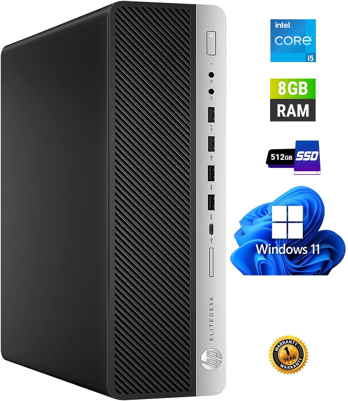 Hewlett Packard Gehäuse: Hp EliteDesk 800 G3 – Gebraucht aus Agno von luk_mfk6
