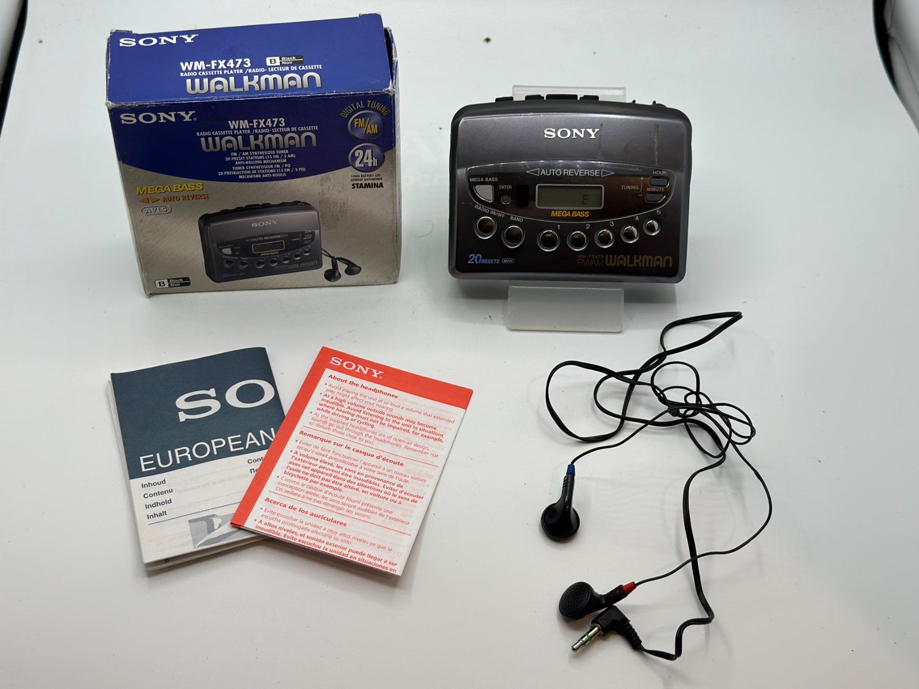 Panasonic Lettore multimediale portatile: Sony 5 Walkman+Radio Engine WORKING BUT not read cassette – Difettoso da Genève venduto da inc_9vgv 1