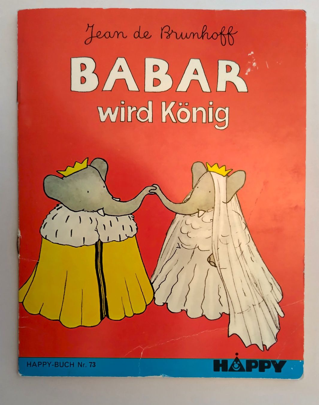 Bücher: Elefant Babar wird König  /  Happy Buch 1970 / Nr. 73 – Gebraucht aus Bellach von JingleJerry