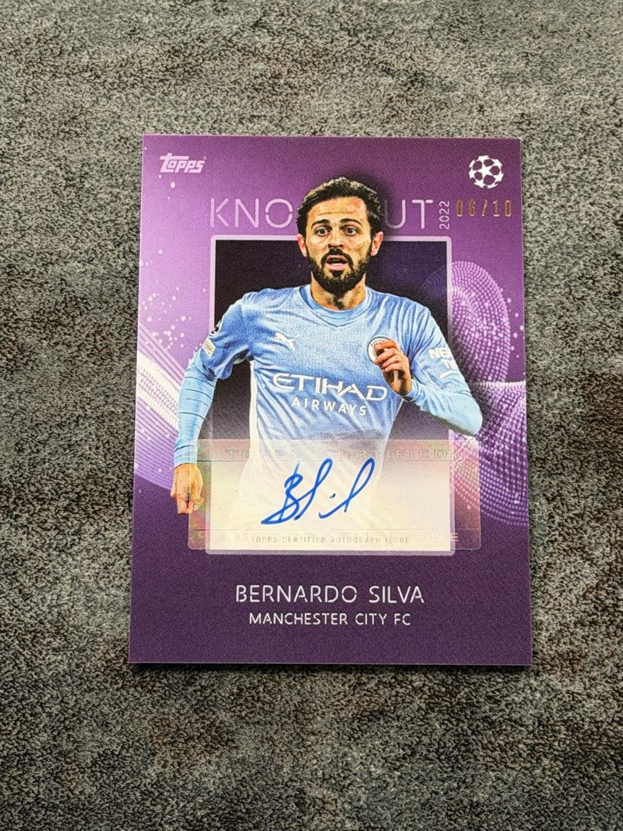 Topps Carte collezionabili: Bernardo Silva Auto /10 - Topps Knockout – Usato da Kaiseraugst venduto da 420n