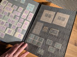 Briefmarkenalbum Schweiz – umfangreich