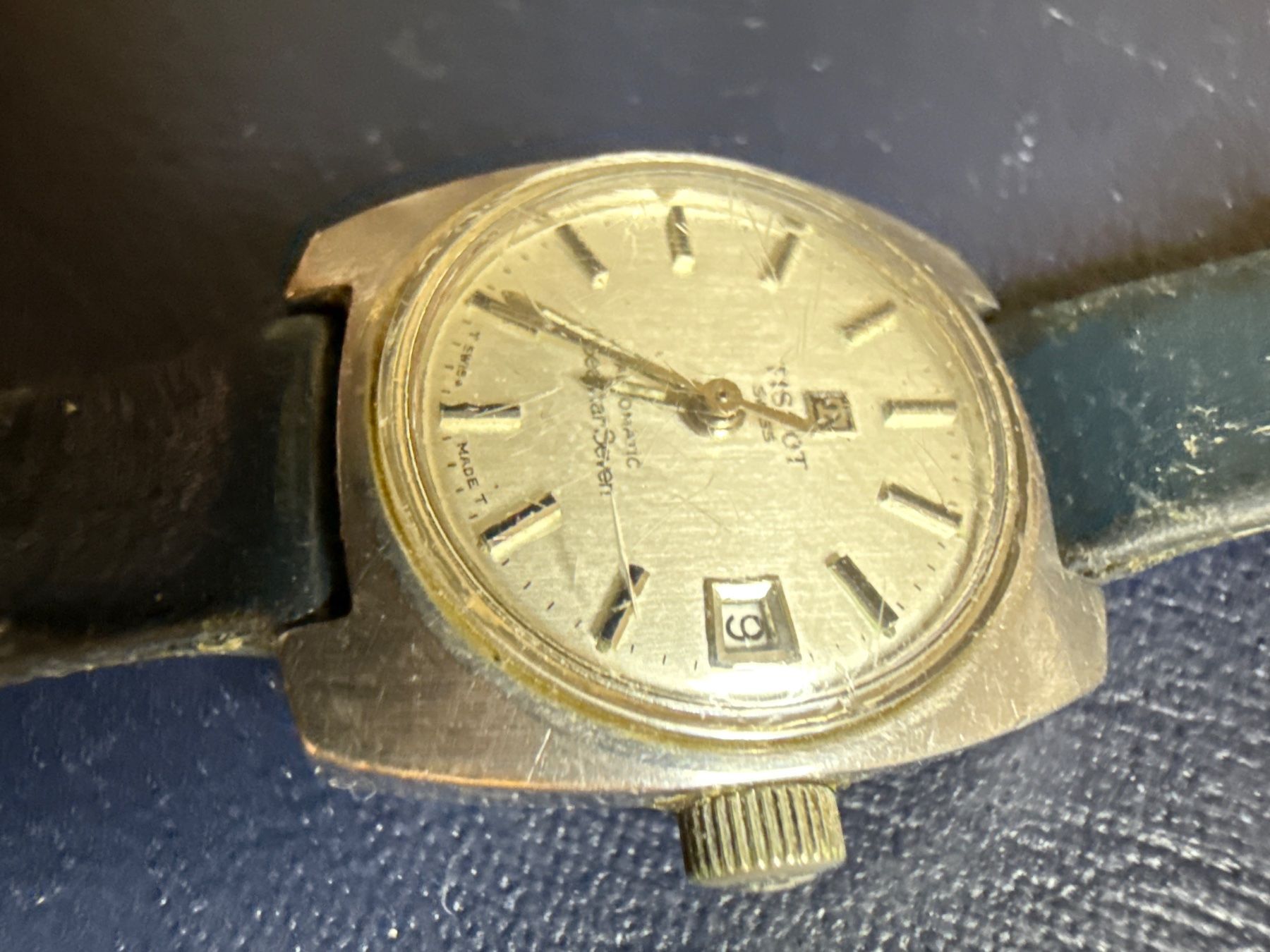 Tissot Uhren: Tissot Seven Automatic 22 mm – Gebraucht aus Pfeffingen von Allhandelklgwatches 1