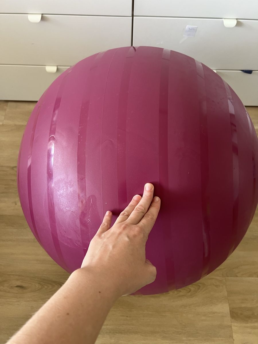 Decathlon Palloni: Gymnastikball Grösse 2 65 cm, rosa – Usato da Zürich venduto da GOJ_fr6c 1
