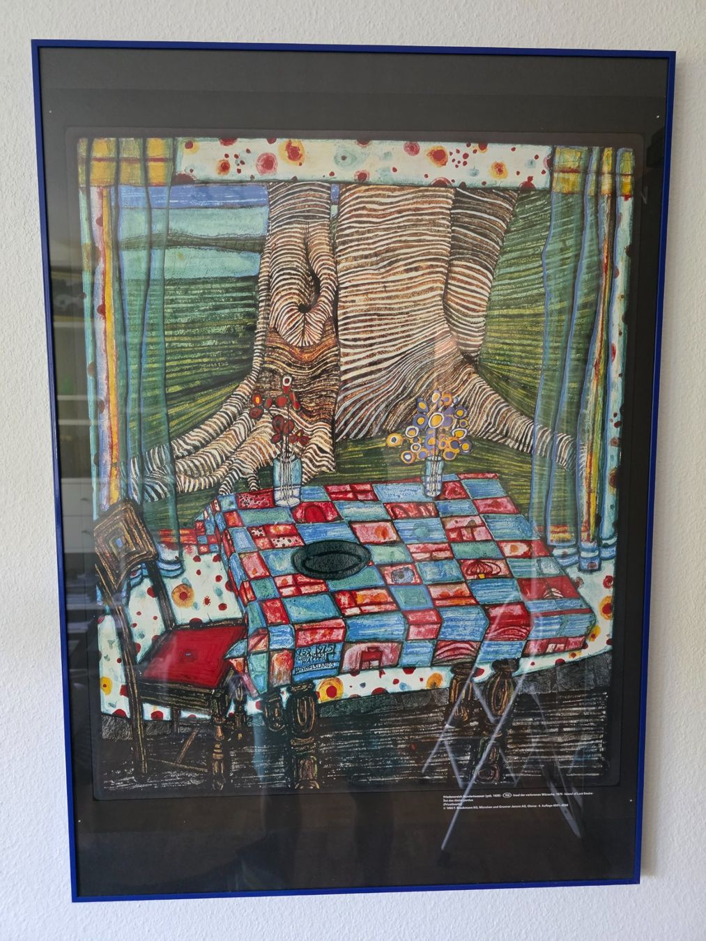 Poster & Bilder: Bild Hundertwasser – Gebraucht aus Zürich von Stampfi