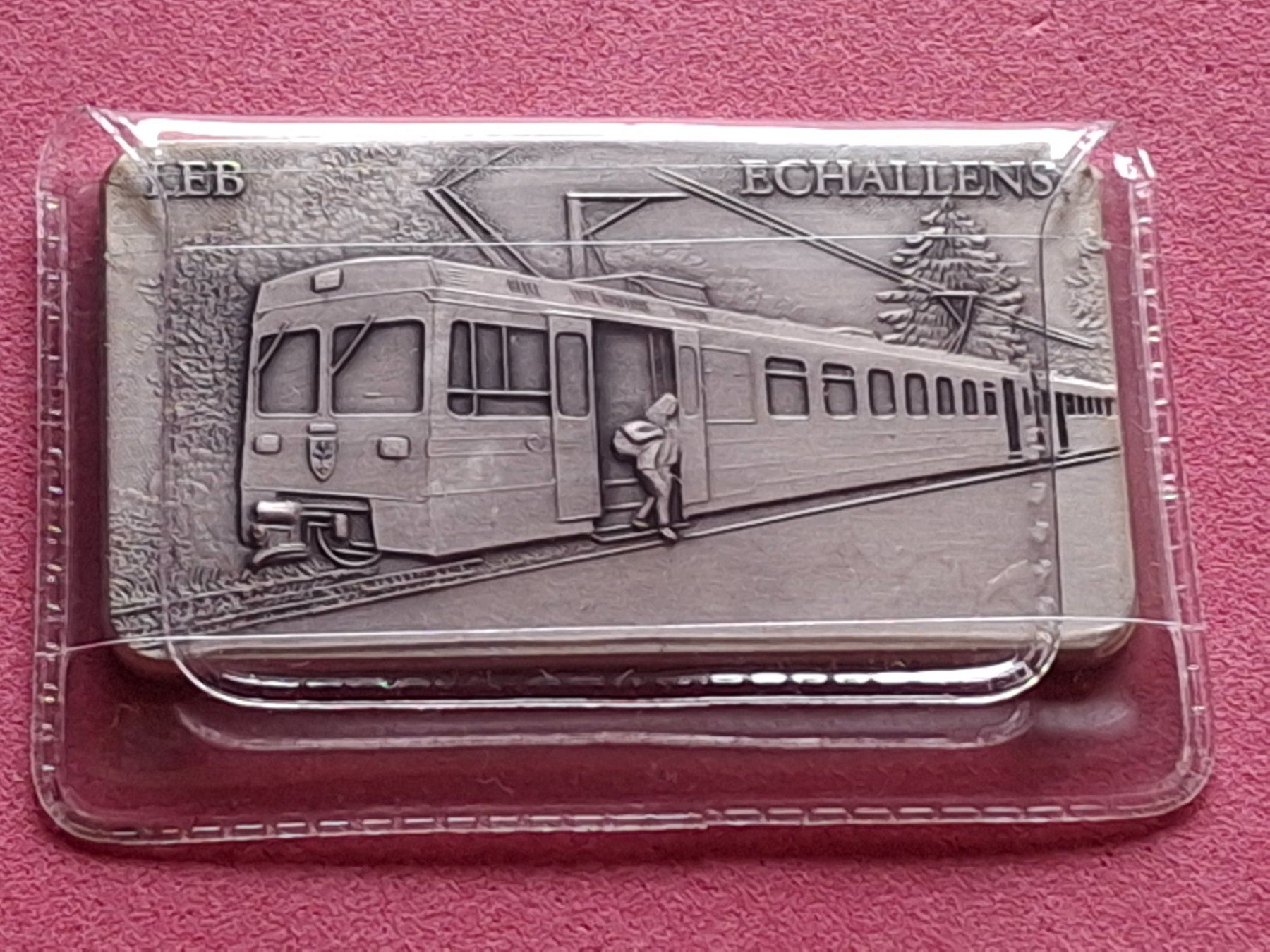 Edelmetalle: CH EISENBAHN - ECHALLENS - OVP – Gebraucht aus Boniswil von dpd4coins