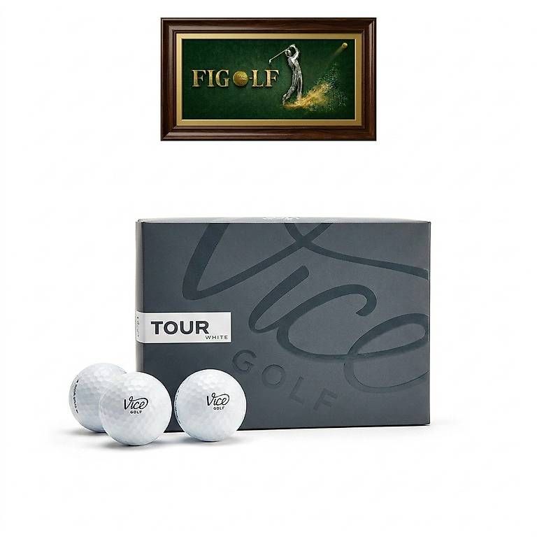 Bälle: Vice Tour white - 12 neue Golfbälle – Neu und originalverpackt aus Dänikon ZH von FiGo-lf
